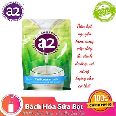 Sữa Bột Nguyên Kem A2 Full Cream Milk - Gói 1kg