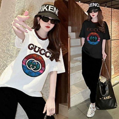 Sét đồ bộ nữ quần dài áo form rộng thêu logo sang trọng trẻ trung thời trang cao cấp Hàn Quốc mẫu mới đẹp có bigsize