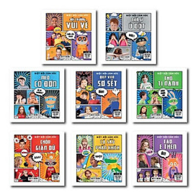 Bộ  Biệt Đội Cảm Xúc (Bộ 8 Cuốn)  - Bản Quyền