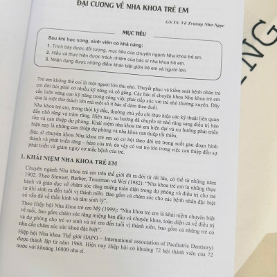 Răng trẻ em (Sách dùng cho sinh viên Răng hàm mặt)