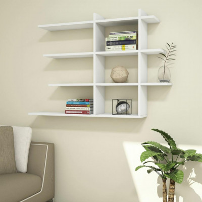 Kệ trang trí gỗ kiểu dáng nhỏ gọn SMLIFE Wigwam