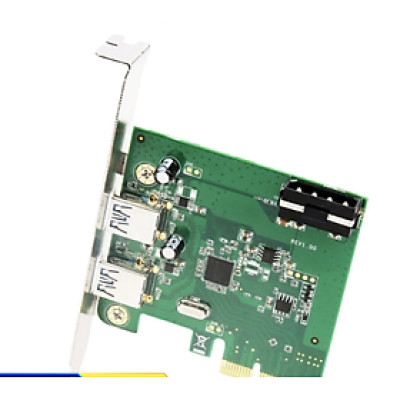 Card PCI -> 2 USB Type-C 3.1 Express Unitek (Y - 7305) HÀNG CHÍNH HÃNG 