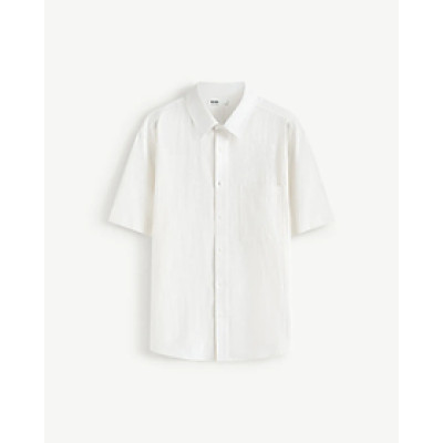 Áo sơ mi tay ngắn nam vải texture Form Regular ROUTINE - 10F25SHS006