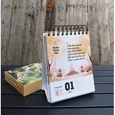  Sách Lịch bàn 2026 - Kinh Pháp Cú - HT. Thích Minh Châu