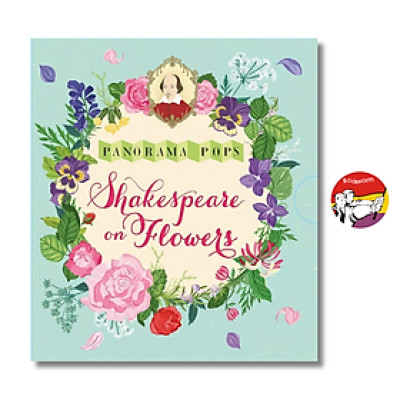 Sách - Shakespeare on Flowers by Panorama Pops | English Classics Poetry - Drama Fiction Quotes