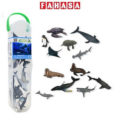 Đồ Chơi Mô Hình 12 Sinh Vật Biển CollectA -1 - CollectA A1107