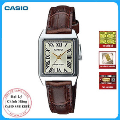 Đồng Hồ Nữ Chính Hãng Casio LTP-V007L-9BUDF Dây Da
