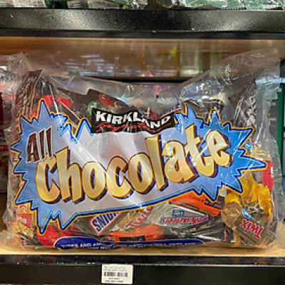kẹo Socola Kirkland All Chocolate bag 150 viên