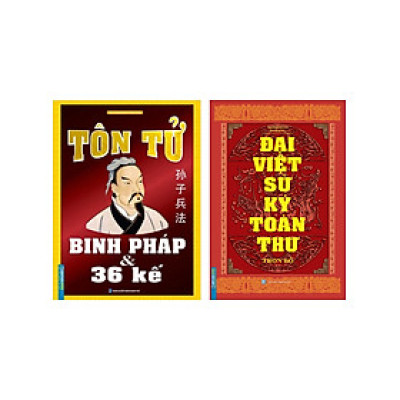Combo Tôn Tử Binh Pháp Và 36 Kế + Đại Việt Sử Ký Toàn Thư Trọn Bộ (Bìa Cứng) (Bộ 2 Cuốn) - MT