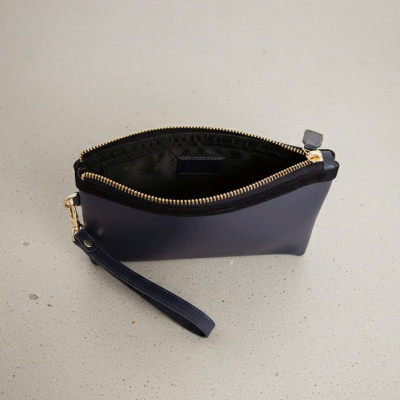 Ví Cấm Tay Da Bò Ý, Ví Cầm Tay Đa Năng Clutch thời trang thiết kế Hity ACC001