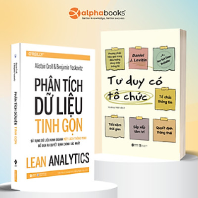 Combo Phân Tích Dữ Liệu Tinh Gọn + Tư Duy Có Tổ Chức