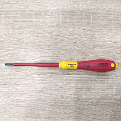 Tua vít cách điện đầu dẹp Wiha 00822 (3.5 x 100 x 204)