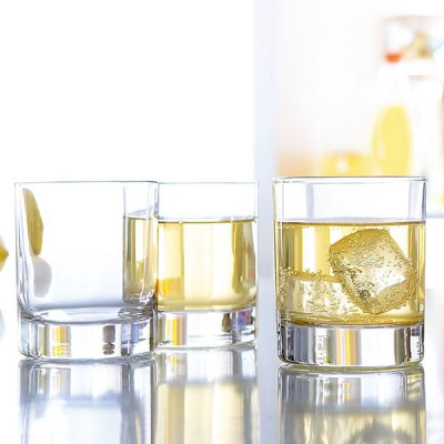 Bộ cốc (ly) thủy tinh thấp Luminarc Islande 6 chiếc dung tích 30cl - D6317