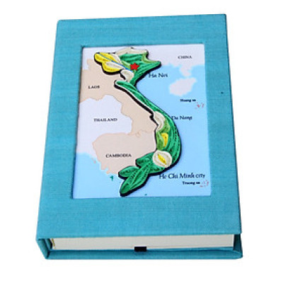 Sticky note Giấy Xoắn Chủ Đề Việt Nam size 8.5x13cm