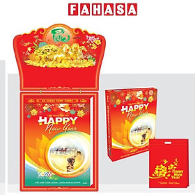 Lịch Bloc Siêu Cực Đại 2026 - Chủ Đề Mã Đáo Thành Công - Văn Lang VL01