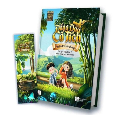 Sách - Đồng Dao Cổ Tích - Sách Song Ngữ Việt-Anh - Bìa Cứng