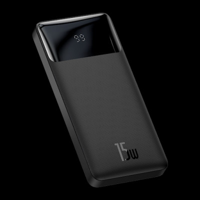 Pin sạc dự phòng 15W Baseus Bipow Digital pin 20000mAh màn hình LCD 3 Output - Hàng chính hãng
