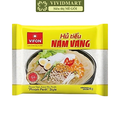 VIFON - Hủ tiếu Vifon hủ tiếu Nam vang, Hủ tíu Nam vang Vifon, Hủ tiếu Nam vang Vifon, Hủ tíu Vifon (65g/gói)