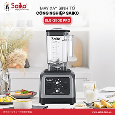 Máy Xay Sinh Tố Công Nghiệp Saiko BLG-2800 PRO (2600W) Hàng chính hãng