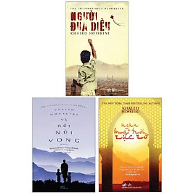 Combo Sách Khaled Hosseini: Và Rồi Núi Vọng + Người Đua Diều + Ngàn Mặt Trời Rực Rỡ (Bộ 3 Cuốn)