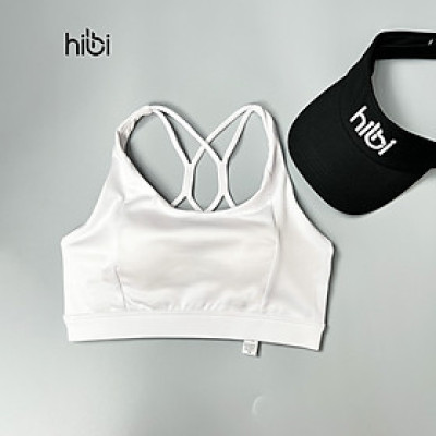 Áo Bra Tập Yoga Gym Hibi Sports BA521 Kiểu 4 Dây Đánh Đôi, Kèm Mút Ngực