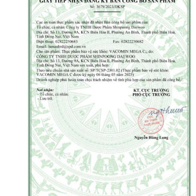 SET QUÀ ĐONG ĐẦY - Shinpoong Pharma