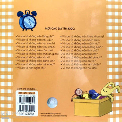 Để Em Luôn Ngoan Ngoãn: Vì Sao Tớ Không Nên Phá Phách?