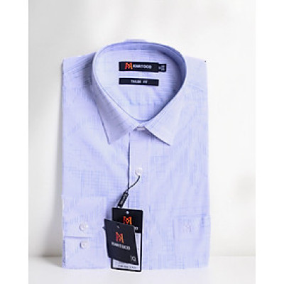 Áo sơ mi tay dài Khatoco VẢI TRE