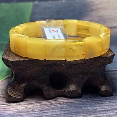 Vòng Hổ Phách Balan vàng cao cấp Hadosa