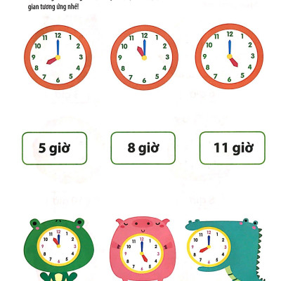 Vui Học Toán  - Học Xem Giờ