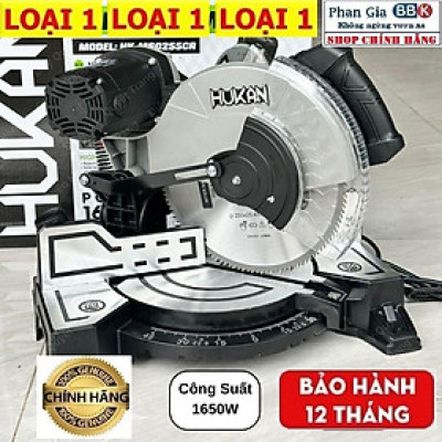 [chính hãƞg] Máy cắt nhôm HUKAN 255mm chính hãƞg - Bảo hành 1 năm, 100% dây đồng