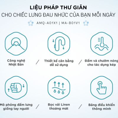 Máy Đấm Lưng Bear AMQ-A01X1 (MA-B01V1) - Hàng Chính hãng