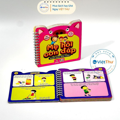 Sách - Mẹ Hỏi Con Đáp - Nhận Thức Bản Thân - Việt Thư