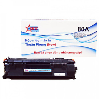 Hộp mực Thuận Phong 80A / 05A (TỰ NẠP) dùng cho máy in HP M401/ M425/ P2035/ P2055 / Canon LBP 251/ 6300/ MF411/ 5980 – Hàng Chính Hãng