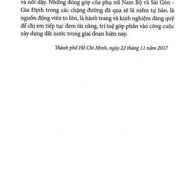 Phụ Nữ Sài Gòn - Gia Định Và Nam Bộ Trong Cuộc Tổng Tiến Công Và Nổi Dậy Xuân Mậu Thân 1968