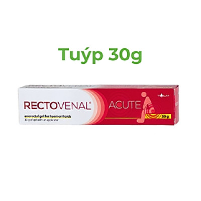 RECTOVENAL®ACUTE - Gel bôi trĩ
