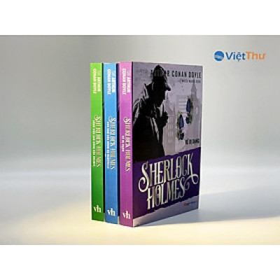 Sách - Comboo 3 Tập Sherlock Holmes: Kẻ Dị Dạng - Con Chó Của Dòng Họ Bakevelle - Công Việc Sau Cùng Của Holms - Việt Thư