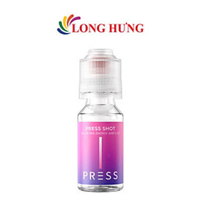 Vitamin tươi tổng hợp Press Shot Energy Ampoule 15ml ( 1 lọ/ 3 lọ/ 5 lọ/10 lọ) - Hàng chính hãng
