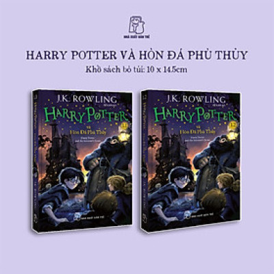 (Tập 1 - set 2 cuốn khổ nhỏ) HARRY POTTER VÀ HÒN ĐÁ PHÙ THUỶ - J.K. Rowling - NXB Trẻ