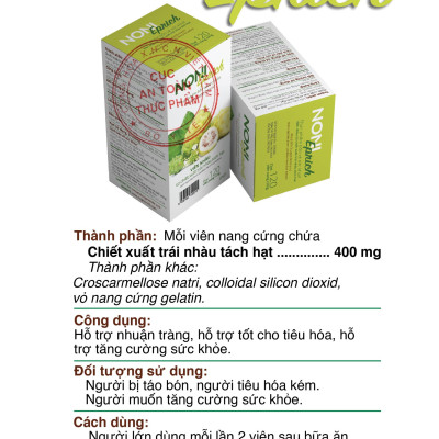 Thực phẩm chức năng viên Nhàu Noni Eprich - CCS Green Life - 120 viên 
