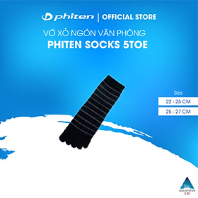 Tất xỏ ngón Phiten (2 đôi) AL935170/AL935273