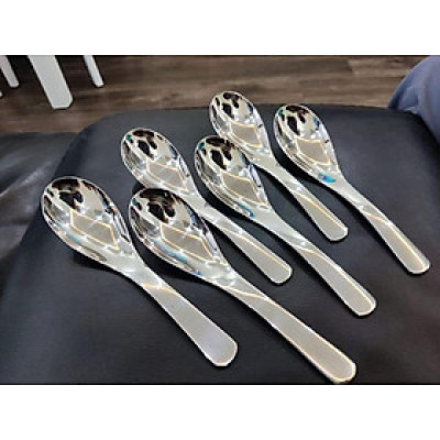 Set 6 thìa phở DandiHome cao cấp cực dày dặn, bóng đẹp