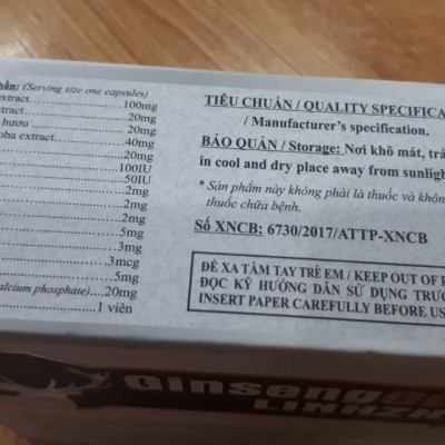 Thực phẩm chức năng - Ginseng Gold-D Linhzhi