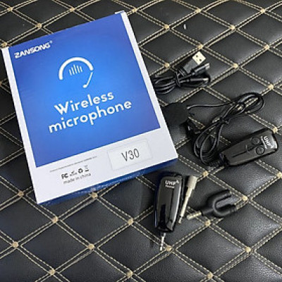 Mô tả sản phẩm Micro cài áo Zansong V30 ( Hàng Chính Hãng )