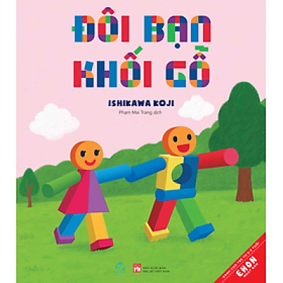 Sách Ehon Nhật Bản - Đôi bạn khối gỗ