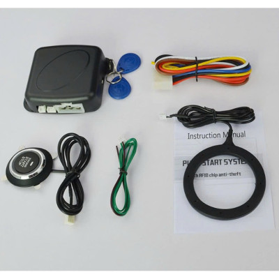 Bộ Start Stop Xe Hơi Bản Cao Cấp: Khóa Từ Chống Trộm Thông Minh Loại Tốt Mẫu Mới, ĐÈN TRANG TRÍ , ĐỒNG HỒ TREO TƯỜNG