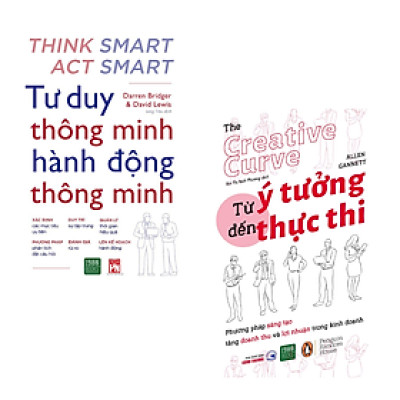 Combo 2 Cuốn Sách Tư Duy Kinh Tế Hay- Tư Duy Thông Minh Hành Động Thông Minh+Từ Ý Tưởng Đến Thực Thi