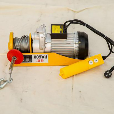 Tời điện treo ABG PA lõi nhôm pa lăng điện mini nâng hạ vật liệu xây dựng (Màu sắc thay đổi theo đợt)