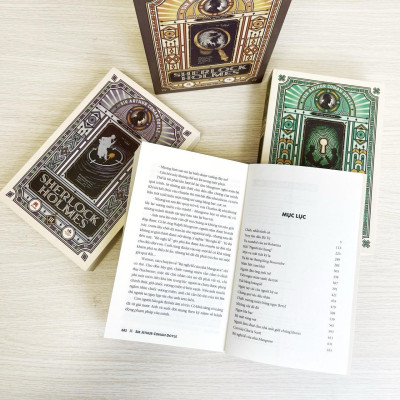 Sách- Sherlock Holmes Tập 1- Sách văn học- Tác phẩm kinh điển- 2Hbooks