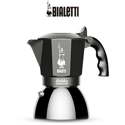 Ấm pha cà phê BIALETTI BRIKKA INDUCTION 4 cup Model: 990007317 - Hàng chính hãng